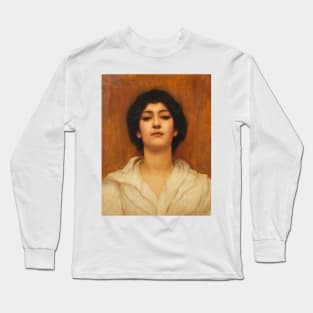 A Beauty by John William Godward Long Sleeve T-Shirt